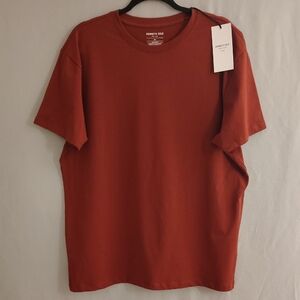 Kenneth Cole New York Men's Short Sleeve Tee in Firey Red